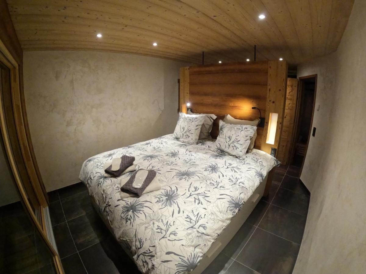Chalet Anzac Chalet 5 Etoiles En Rondins Tout Neuf Unique Dans Les Aravis Les Villards-sur-Thones Exterior photo